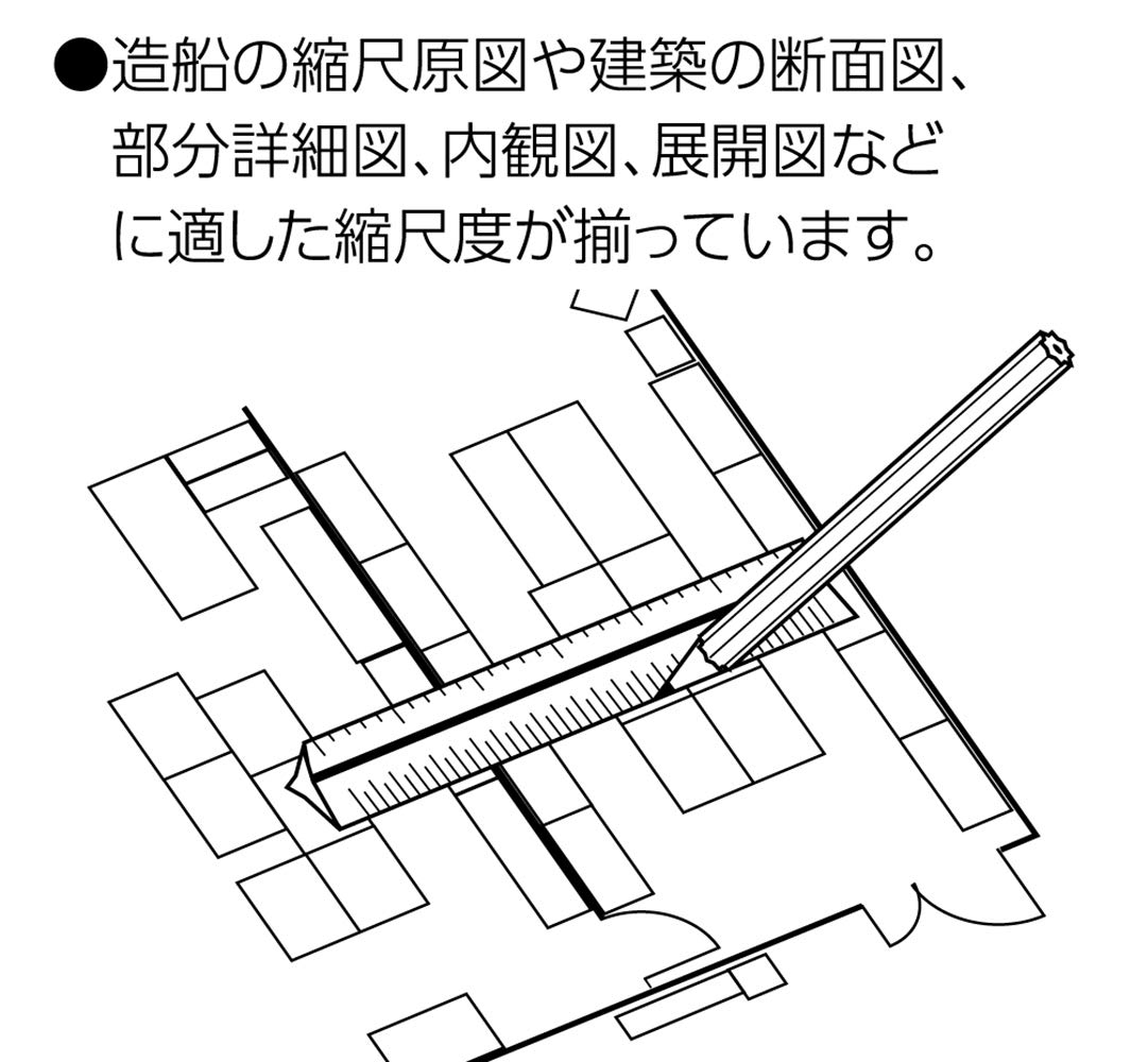 Amazon.co.jp: シンワ測定(Shinwa Sokutei) 三角スケールD-30 30